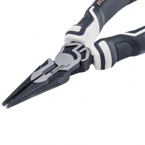 17197 Длинногубцы прямые 165 мм, усиленная система, PRO//