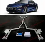 Выхлопная система с заслонками для Maserati Ghibli M157 2013+ (3.0T)