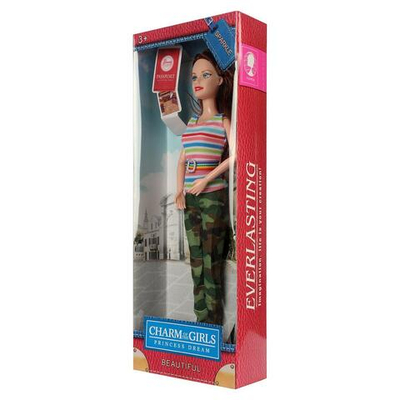 Кукла тип Модель на шарнирах с аксесс. коробка CF-01