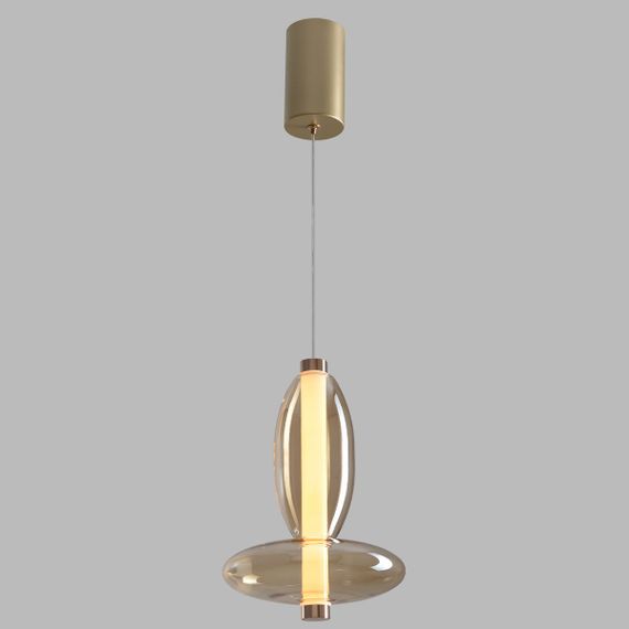 Подвесной светодиодный светильник Crystal Lux Quasar SP10W Led Amber