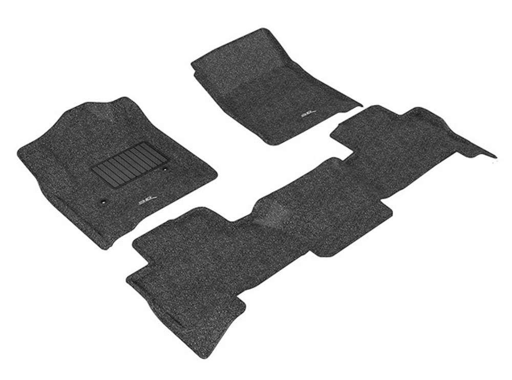 Коврики салона Sotra 3D LUX для Chevrolet Tahoe IV/Cadillac Escalade 2015- черные. Артикул ST 74-00624
