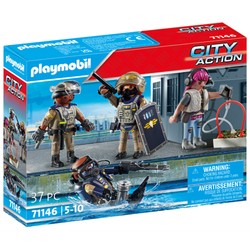 Playmobil - City Action Набор фигур специальных сил 71146