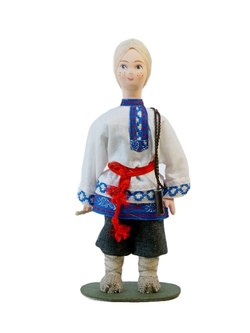 Кукла коллекционная мальчик-пастушок