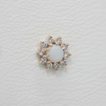 Astra tops with natural stones