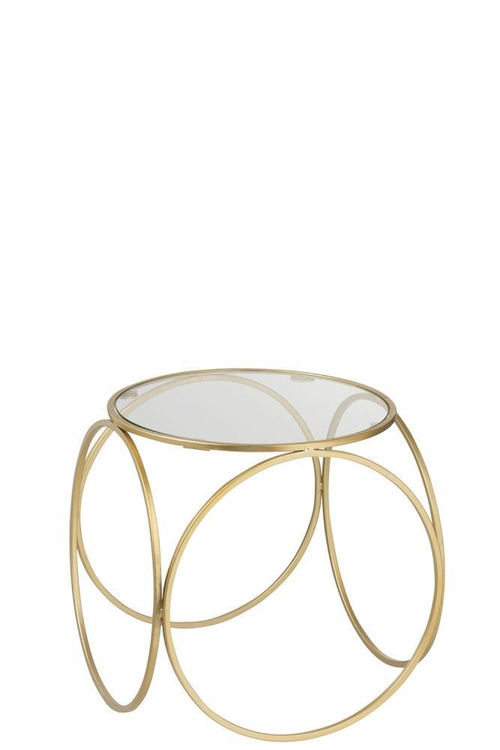 Столик 38х36х38см Металл, стекло