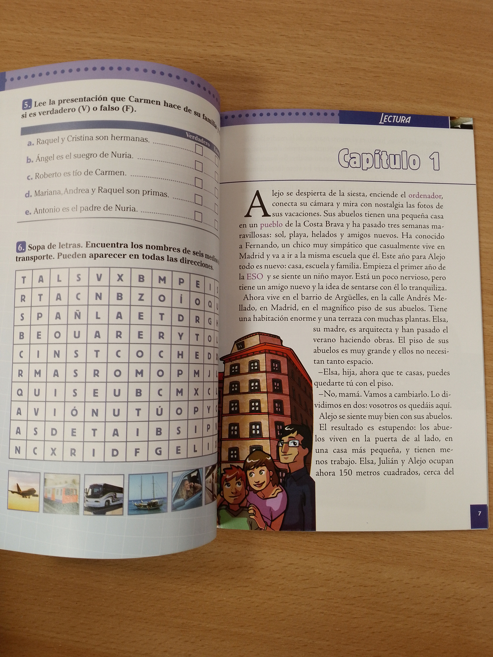 Alejo y Su Pandilla. Libro 1: Amigos en Madrid (Lecturas graduadas / Graded Readings) (Spanish Edition)