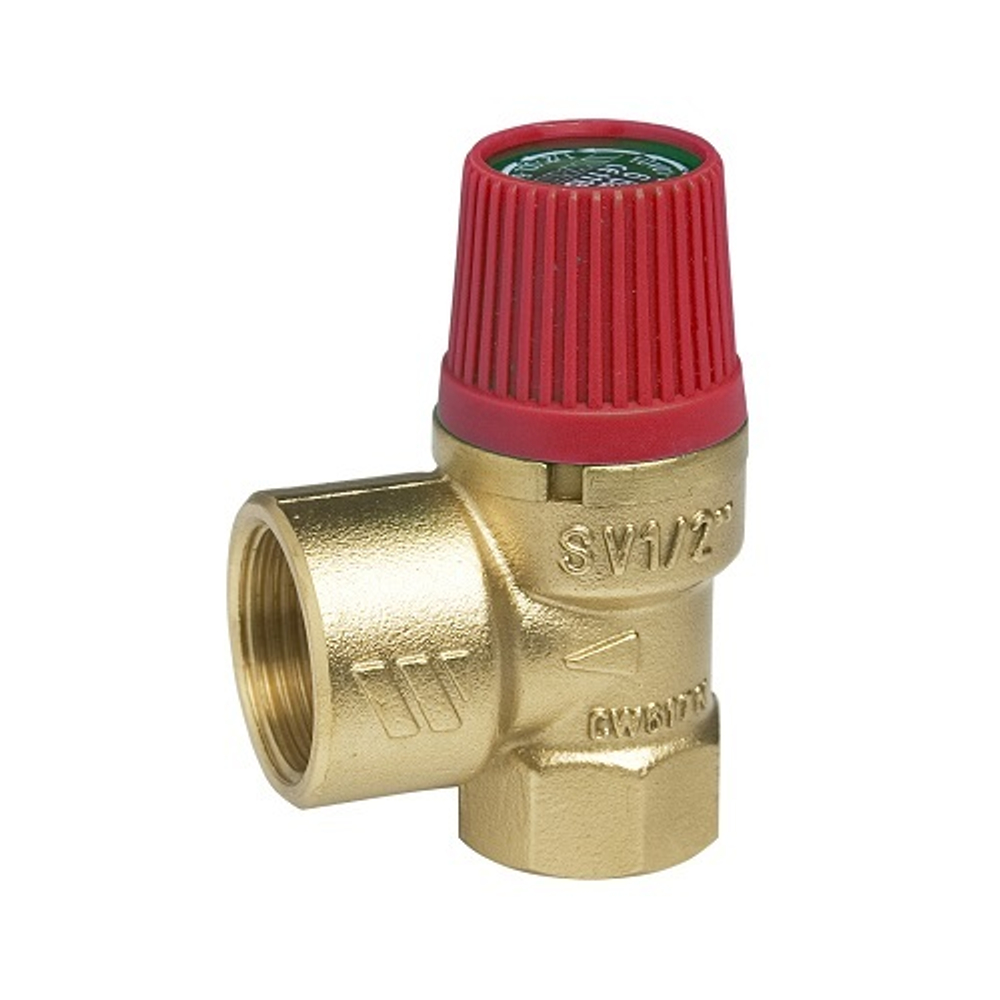 Клапан предохранительный WATTS SVH - 1", сброс 1"1/4 (ВР/ВР, Tmax 110°C, Рн 3 бар)