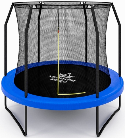 Батут для дачи с сеткой Триумф Норд Чемпион 244 см