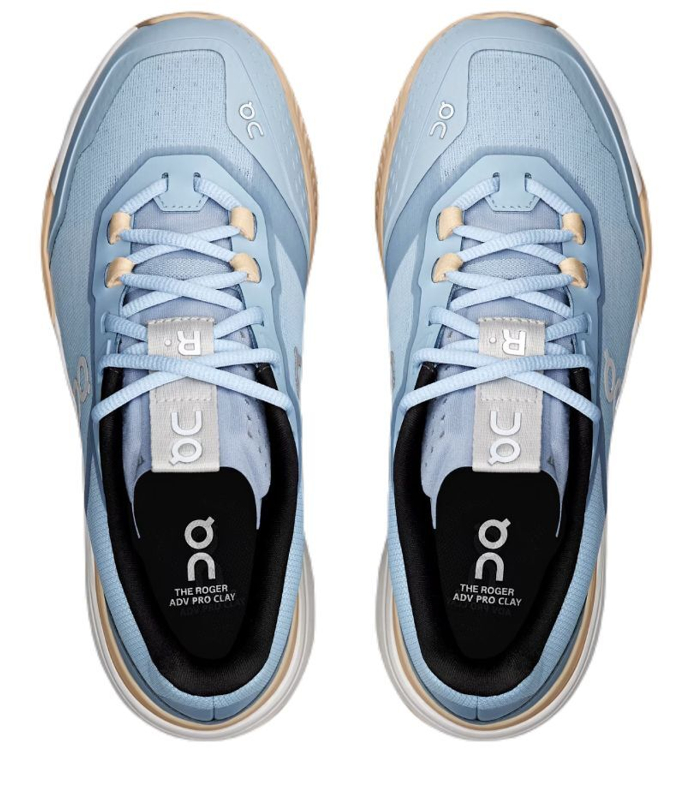 Женские Кроссовки теннисные On The Roger ADV Pro Clay - небесный