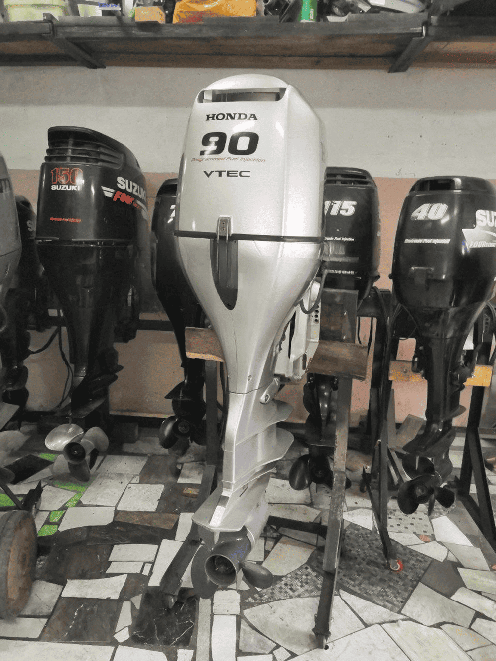 4х-тактный лодочный мотор HONDA BF 90 LRTU