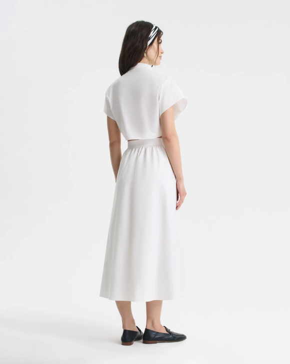 Юбка-миди на пуговицах