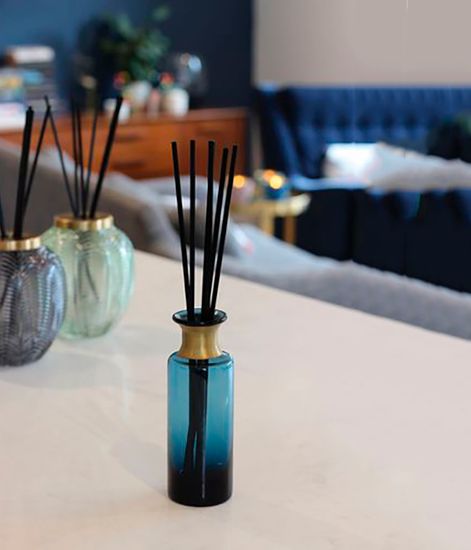 Синяя ваза для диффузора The Heritage Collection, Ashleigh & Burwood