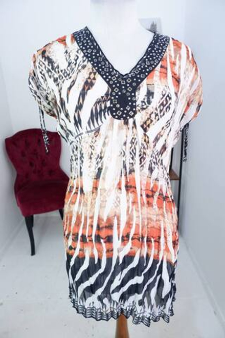 Платье Biba для летнего образа, маркировка 36, визуально на 42 размер