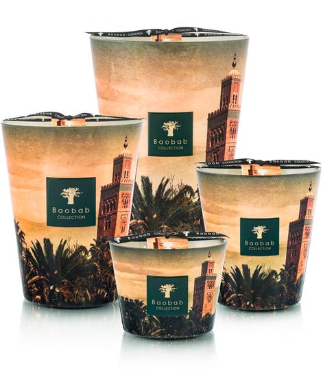 Koutoubia, свеча MAX 16 Orientalist limited collection, Baobab Collection