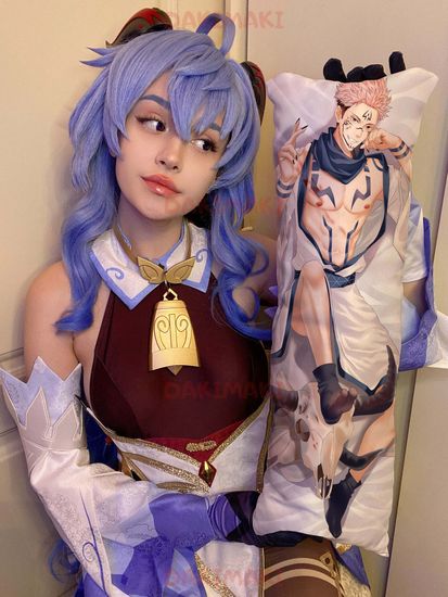 Мини дакимакура Ремен Сукуна и Юдзи Итадори из Магическая битва арт. M0916, 60х20 см