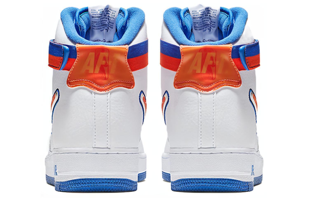 Кроссовки Nike Air Force 1 Sport Nba White Team Orange Game Royal
