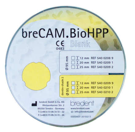 Диск breCAM BioHPP (БиоХПП) ZZ