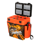 Ящик рыболовный зимний Helios FishBox TROUT с карманами, Оранжевый