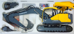 Радиоуправляемый экскаватор Double Eagle Volvo EC160E 1/16, 2.4G, все шестерни и система привода металл , 3 в 1 RTR , E598-003
