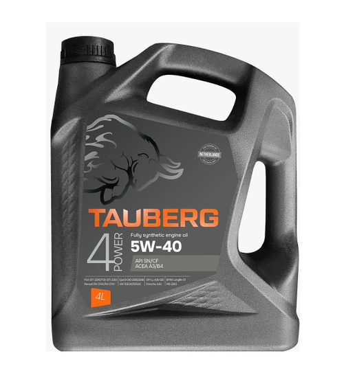 Tauberg 5W40 SN/CF A3/B4 4POWER 4л синт