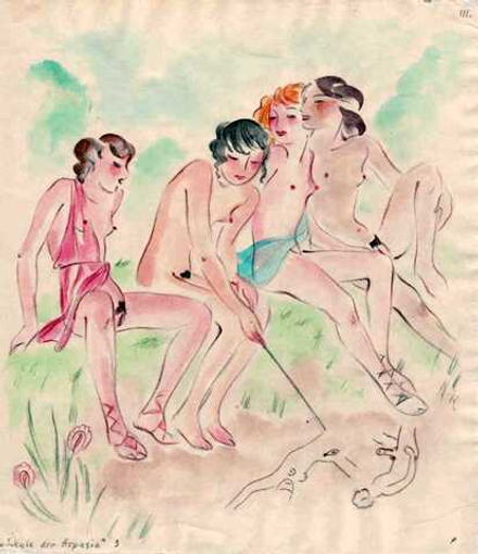 Erika Plehn (1904-1988) - эротическое искусство немецкой художницы