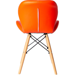 Стул  Turin в стиле Eames красный