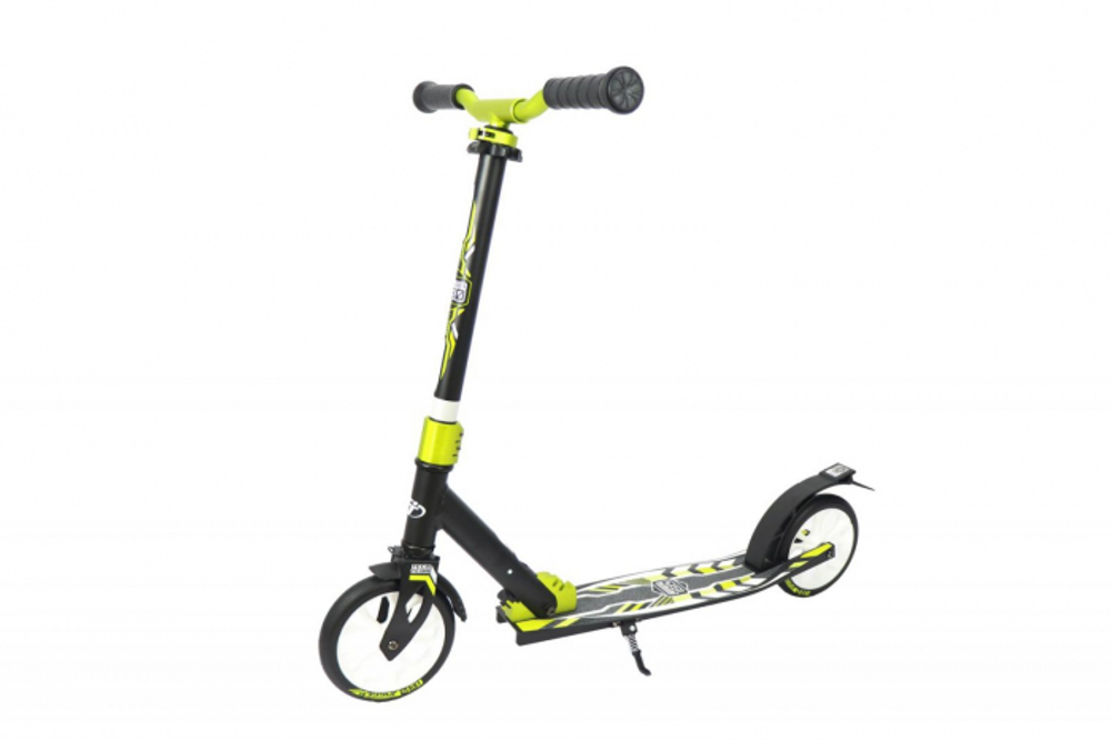 Самокат ТТ 180 jogger black/green 1/4 !!!