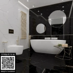Керамогранит Royce Rivona Black High glossy 60x120 см (R_HG2002)