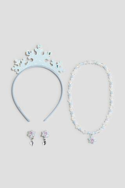 H&M Набор украшений "Холодное сердце", светло-голубой