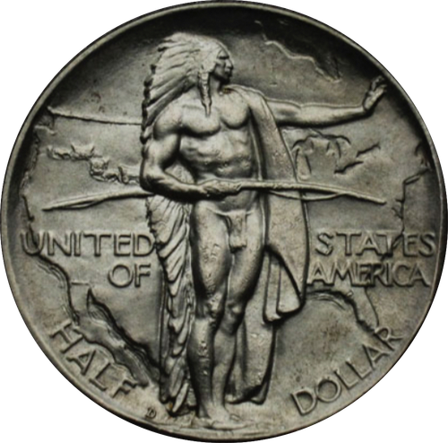 50 центов Boone Двор D 1935 г.