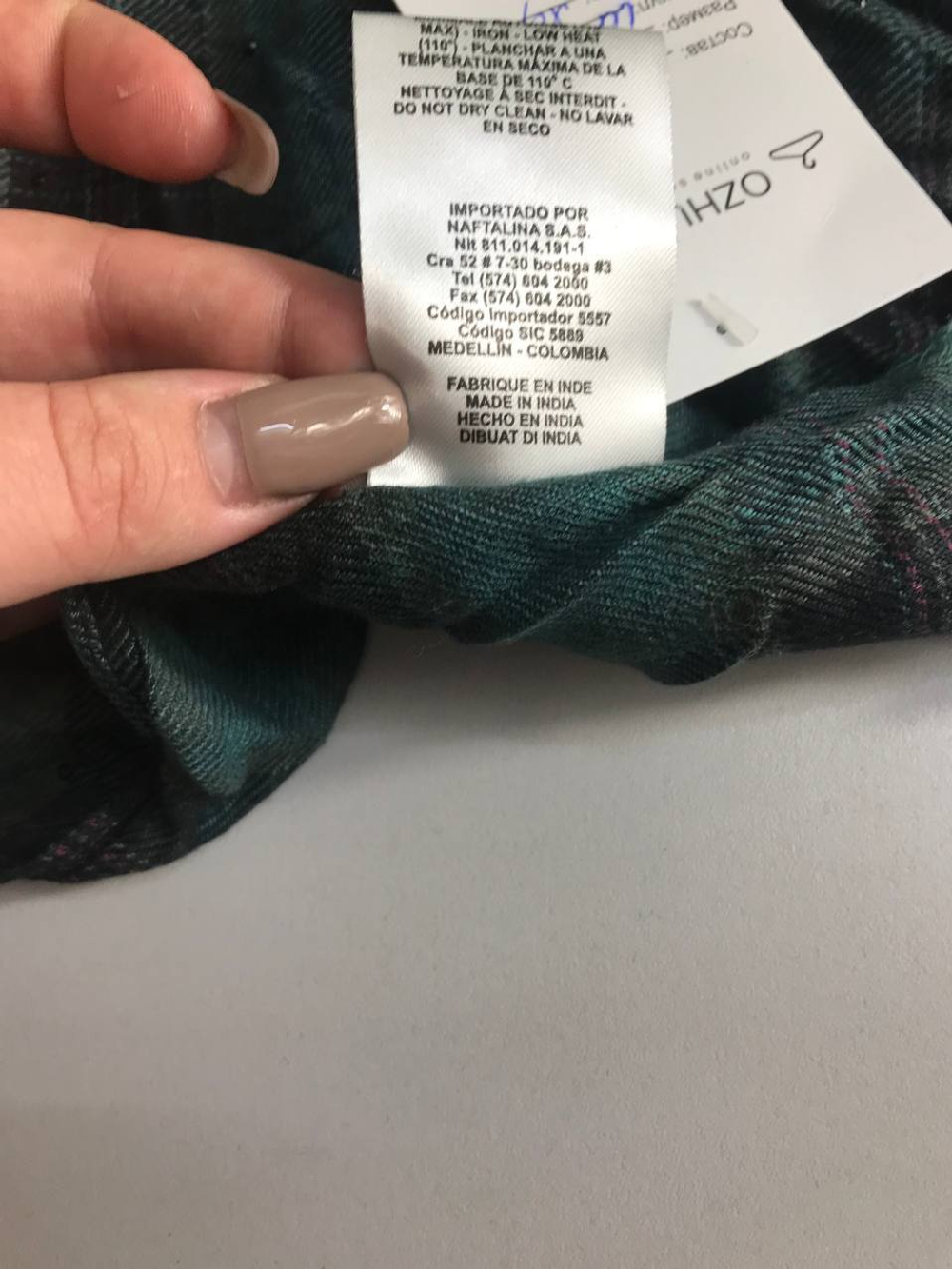 Палантин NafNaf стильный