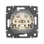 Розетка без заземления без шторок 16А 250В алюминий Valena Classic LEGRAND