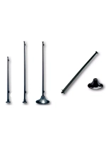 Флагшток с основанием на лодку ПВХ