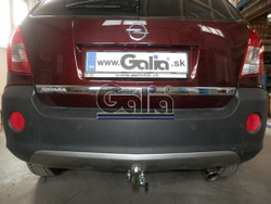 Фаркоп оцинкованный Galia O065A для Opel Antara 2006-2013, 2013-2017, Chevrolet Captiva 2006-2013, 2013-2018(паспорт и сертификат в комплекте)(без электрики)