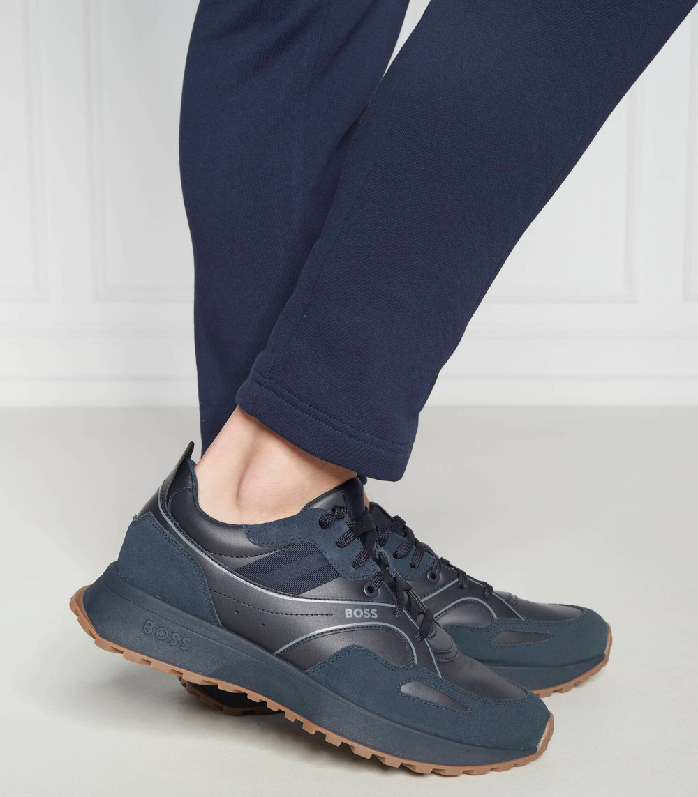 кроссовки jonah BOSS BLACK - темно-синий(50487592)