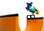 Конструктор лего сити Городской скейт-парк 60364 | LEGO City Street Skate Park | модульный скейт-парк 454 детали | 6+