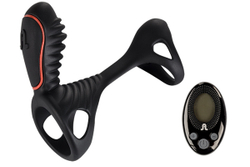 Adrien Lastic Gladiator + LRS - Насадка стимулирующая с пультом ДУ