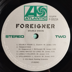 Винтажная виниловая пластинка LP Foreigner Double Vision (Japan 1978) (Obi Copy) Tramontane