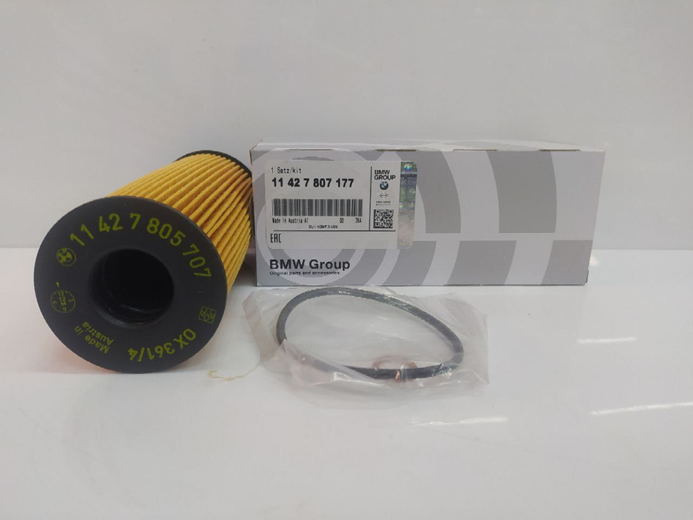Фильтр масляный двигателя 11427807177 для BMW X1, X5