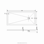 Душевой поддон RGW Stone Tray 16152810-02 80x100 графит