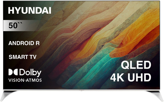 ЖК телевизор Hyundai H-LED50QBU7500(UHD Smart,frameless)