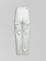 Джинсы RR Denim 662 прямые однотонные с дырками сзади