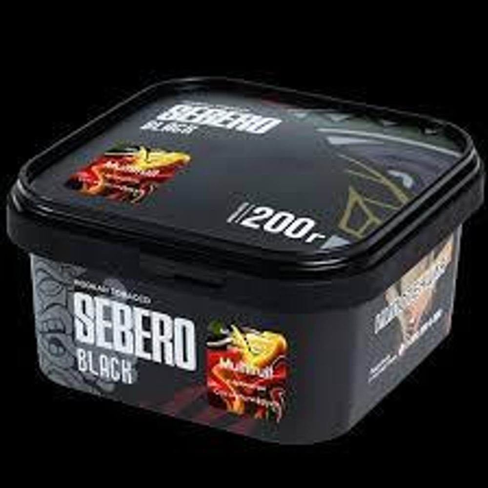 SEBERO Black Сок мультифрукт (Multifruit) 200г