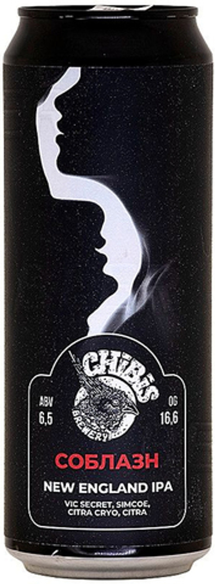 Пиво Чибис Соблазн / Chibis Soblazn 0.45 - банка