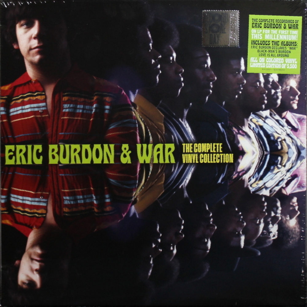 Eric Burdon & War / The Complete Vinyl Collection (Box Set)(Coloured Vinyl)(4LP)