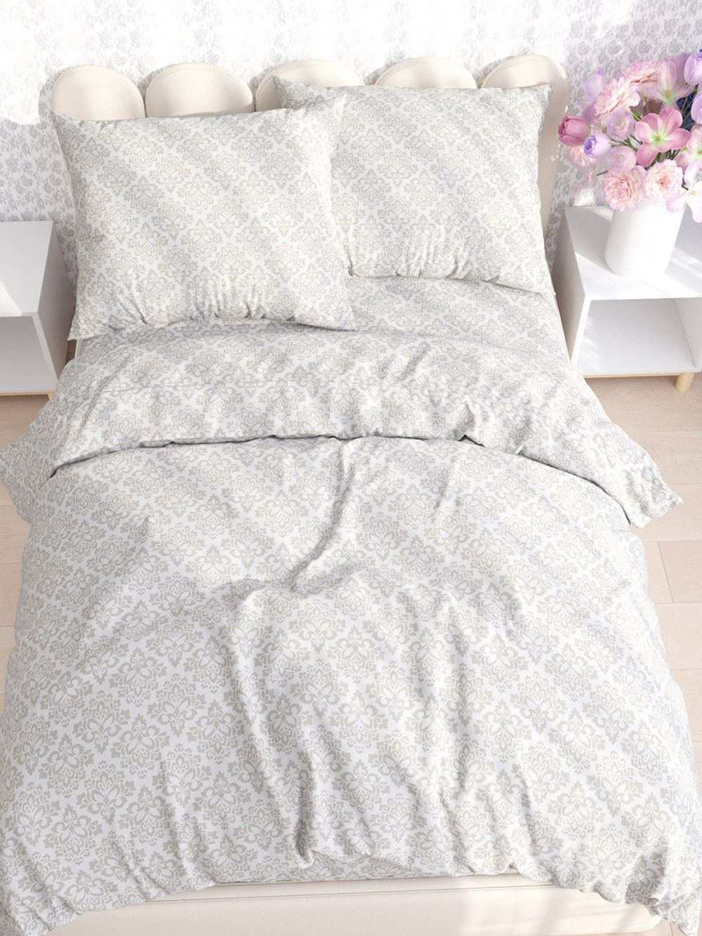 Наволочка комплект 2шт "Classic" 40х60 см Сказка сатин