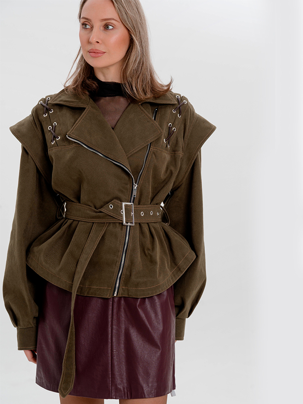 Косуха с отстегивающимися рукавами