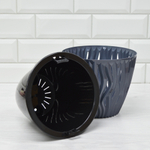 Кашпо Вдохновение 3л, антрацит