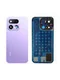 Задняя крышка для Realme 16 Pro Фиолетовая (Purple) со стеклом камеры
