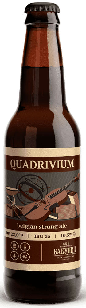 Бакунин Quadrivium 0.5 л. - стекло(5 шт.)